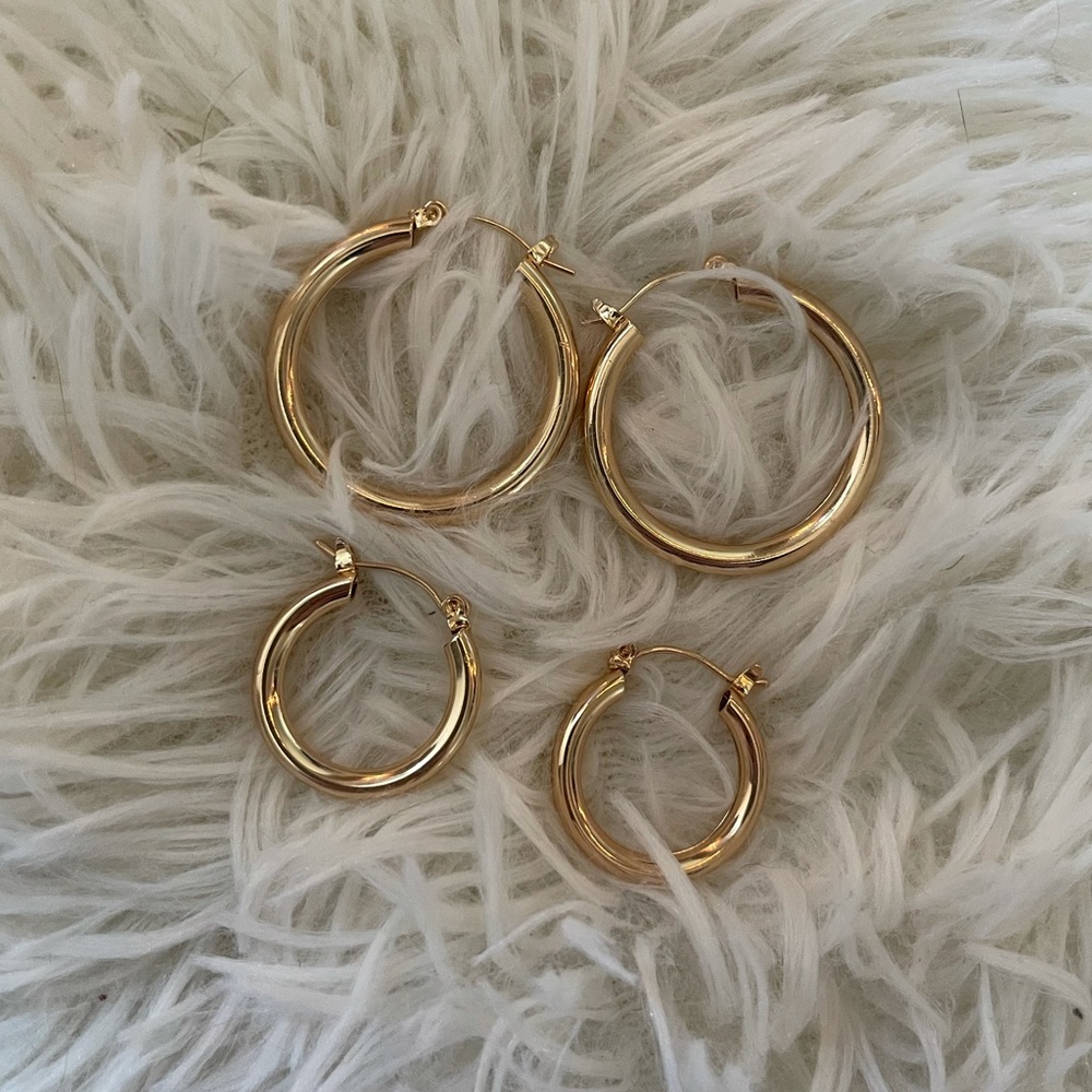 Gold hoops